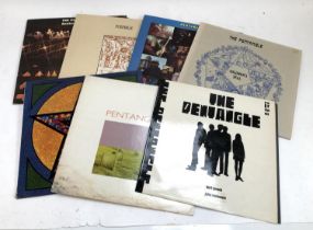 VINYL LPS (THE) PENTANGLE: all bought on issue, they are: 'The Pentangle' TRA 162, 'Basket of Light'