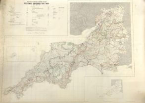 South West Economic Planning Region Map - Regional Information Map, August 1970, Scale unknown,