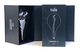 Two Tala Voronoi III LED oversized pendant bulbs, new in box, approx. 35cmL each, rrp. £165 each