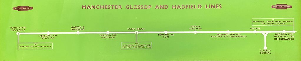 Transport interest: Early 20th century Manchester Glossop and Hadfield Lines British Railways