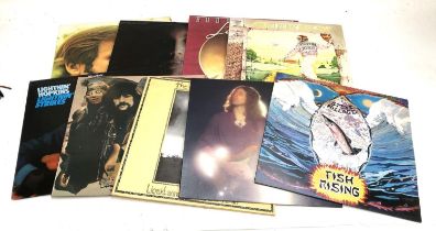 VINYL LPS: nine. Tim HARDIN, 'The Best of...', Verve 2317 003, Stereo; Emmylou HARRIS, 'Luxury
