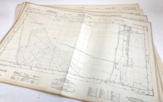 Four Ordinance Survey maps, scale 1:2500. PLAN ST 9205 & 9305, 9206 & 9306, 9207 & 9307, 9208 &