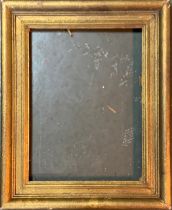 An early 20th century giltwood picture frame, 31x41cm internally