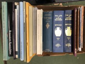 BOOKS: PORCELAIN/CERAMICS. c. 30 specialist items from a collector's library. Meissen, Bow, Wedgwood