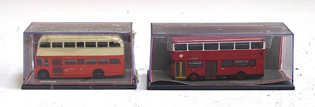 Two Corgi bus models: Original Omnibus and Oriental Omnibus, both new and sealed in box