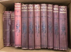 BOOKS: nine vols. of 'The Great War Illustrated' in Good or better condition.