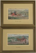 Two Cash silks, 'The Four-in-Hand', and 'The Tandem', each approx. 9.5x17cm