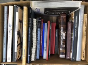 BOOKS: three boxes of high quality books generally about art, contemporary and modern as well as