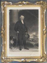 J. Richardson Jackson after John Prescott Knight RA, full length portrait of Thomas William Giffard,