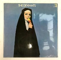 VINYL LP: THE DEVIANTS, 'the DEVIANTS', TRA 204, 1969. Remains of price-sticker but VG overall and