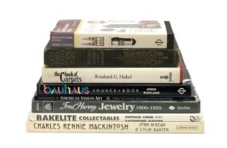 A small quantity of books relating to art, antiques, collectables, etc, to include Rennie