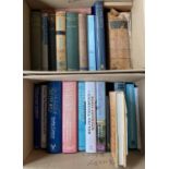 BOOKS, BROADLY HISTORICAL/BIOGRAPHICAL. In two boxes.