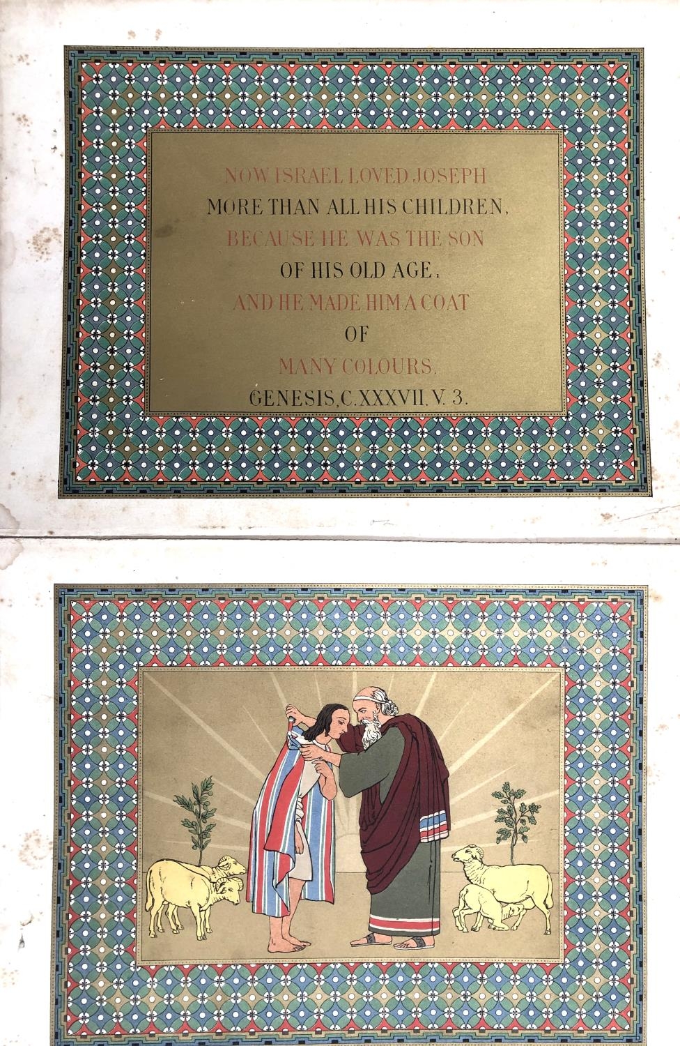JONES, Owen & WARREN, Harry, 'The History of Joseph and his Brethren', Day and son, Lithographers to - Image 4 of 5