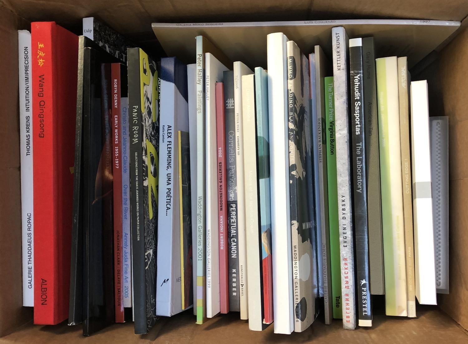 ART CATALOGUES: two boxes of modern, post-modern and contemporary art catalogues including Robyn - Image 2 of 2