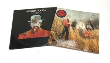 VINYL LPS: SPOOKY TOOTH, 'It's All About', Island ILPS 9080 (generally VG); 'The Mirror', ILPS 9292.