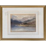 Albert Stevens (1863-1925), early 20th century watercolour, Lake District landscape, signed lower