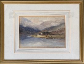 Albert Stevens (1863-1925), early 20th century watercolour, Lake District landscape, signed lower