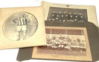 SPORTING PHOTOGRAPHS/MEMORABILIA. 1. A photograph of the Oxford Rugby team victorious (19-0) over