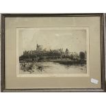 Fred A. Farrell, 'Royal Windsor', etching, 37.5x25cm