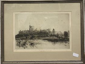 Fred A. Farrell, 'Royal Windsor', etching, 37.5x25cm