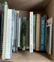 BOOKS: GARDENING. Two boxes to include some vintage and illustrated editions, and a few