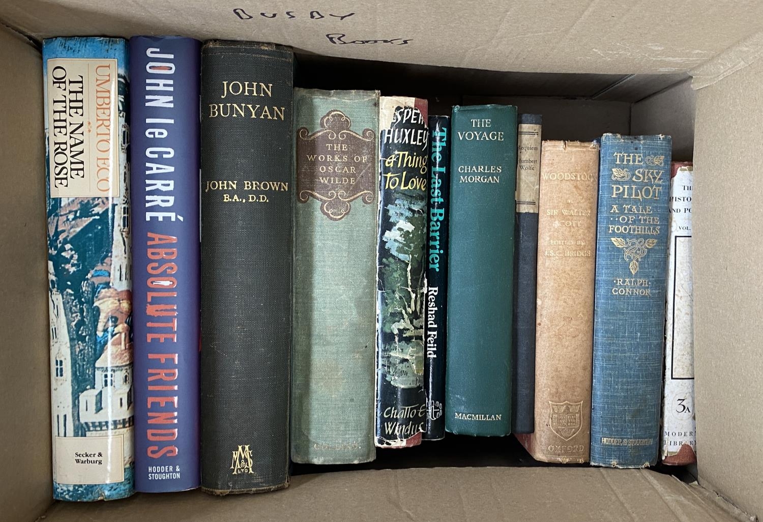 BOOKS, LITERATURE. In two boxes. A wide variety of largely Eng. Lit. classics. Including a good/good - Image 3 of 4