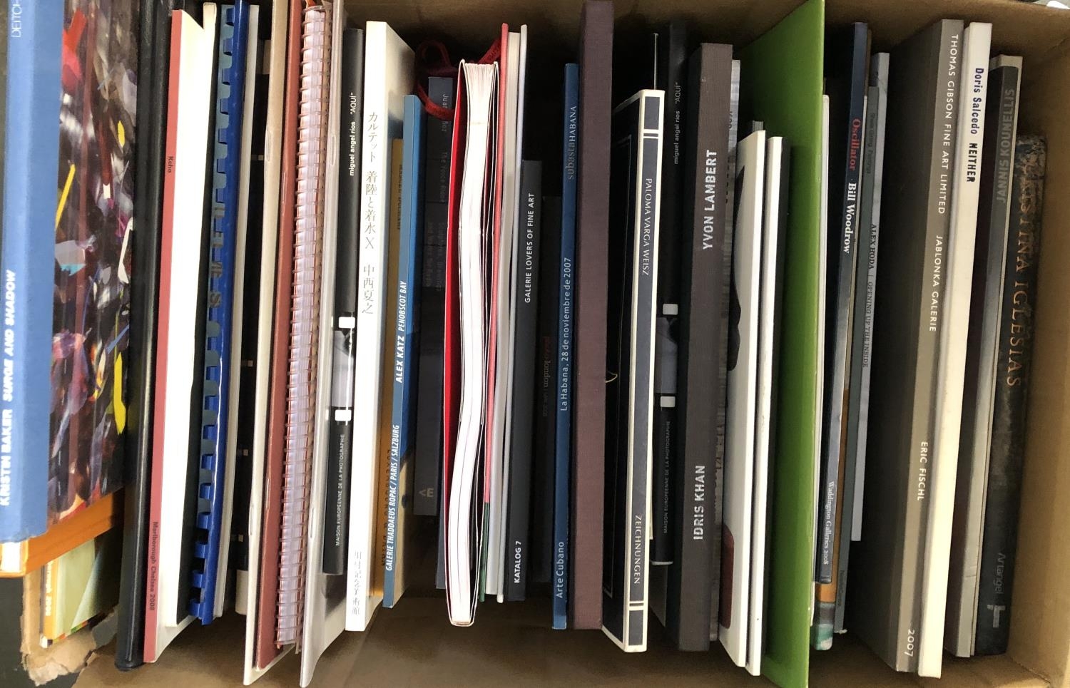 ART CATALOGUES: two boxes of catalogues and other art books, to include Max Ernst, Joseph Albers, - Image 2 of 2