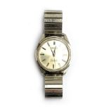 A Seiko Seahorse stainless steel automatic gent's watch, with date aperture, Diashock 17J