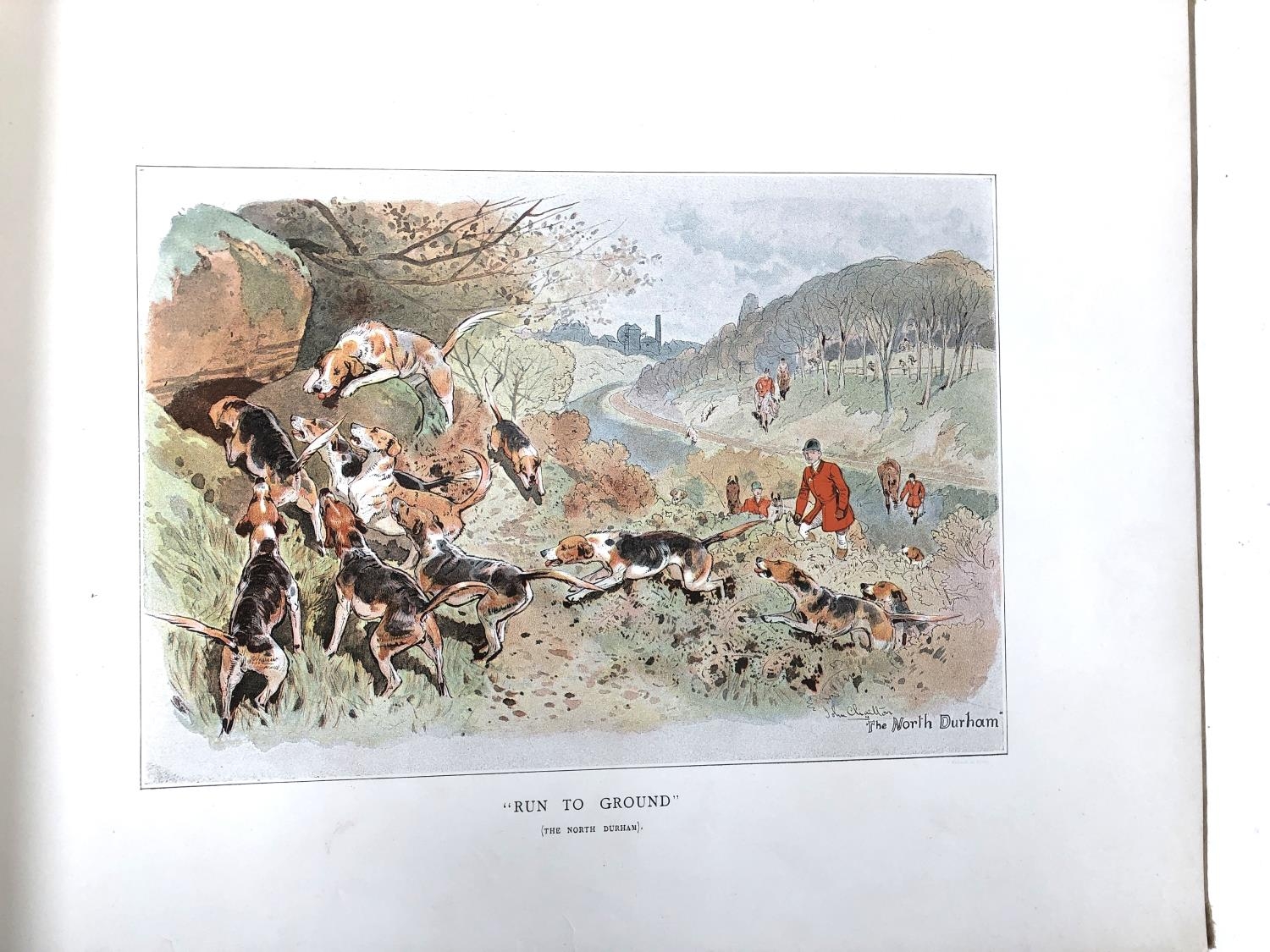 FOX-HUNTING INTEREST: CHARLTON, John, 'Twelve Packs of Hounds, and their Masters, that I Have Seen'. - Image 5 of 5
