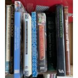 MAINLY JAPANESE BOOKS. A box; a miscellany.