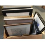 A large quantity of pictures of prints