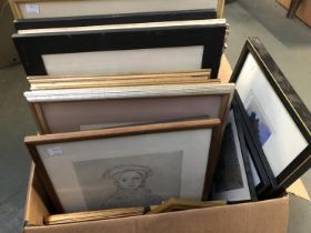 A large quantity of pictures of prints