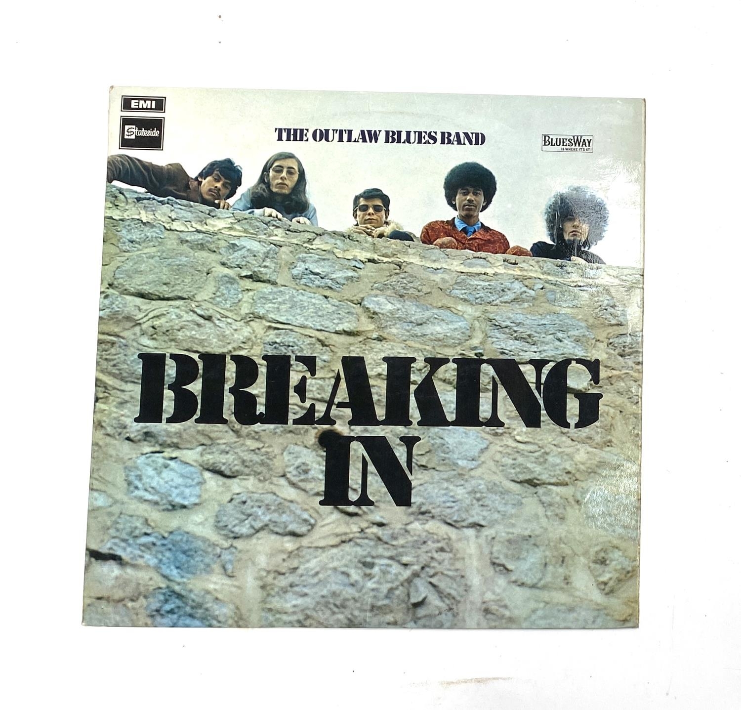 VINYL LP: The OUTLAWS, 'Breaking In', EMI Stateside SSL 10290.