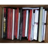 AUCTION CATALOGUES: Christies etc. Modern and Contemporary Art and others. Two boxes.