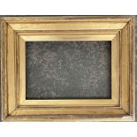 A small 19th century gilt picture frame, rebate 33.5x23.5cm, overall 48x38cm