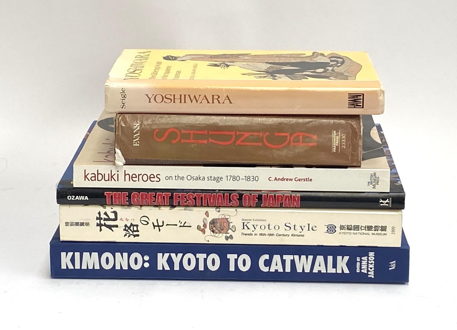 BOOKS, JAPANESE CULTURE. JACKSON, A., (ed.) 'Kimono, Kyoto to Catwalk', V & A; EVANS, T. and M., '