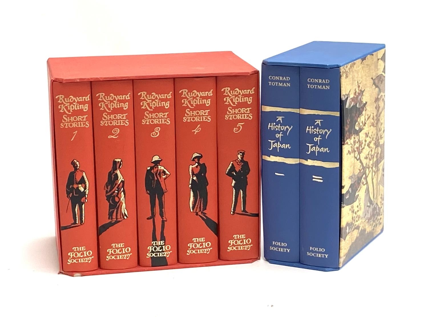 FOLIO SOCIETY BOOKS. Two generally excellent sets (a few marks to s/c of the Kipling). Rudyard