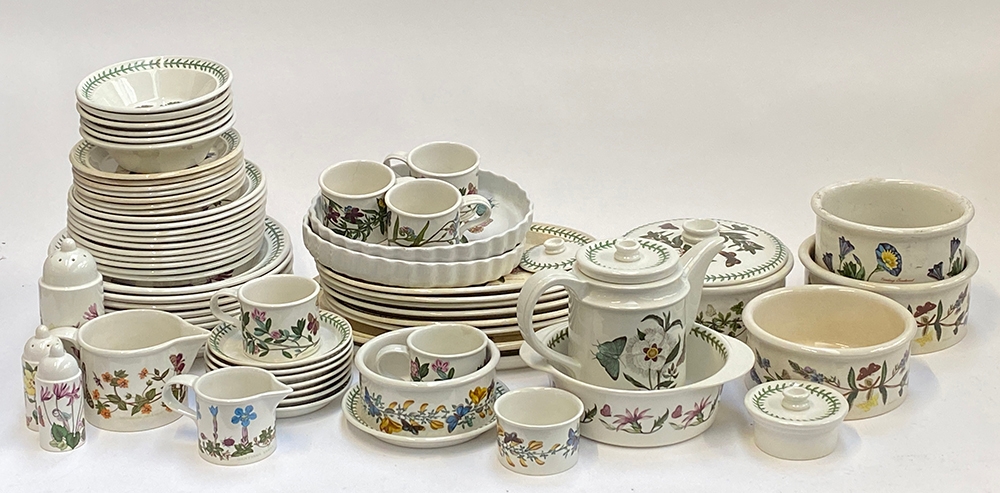 A large quantity of Portmeirion 'Botanic Garden' ceramics, approx. 70 pieces, comprising planters,