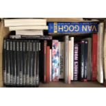 ART BOOKS: two boxes of books on art in general (not catalogues or auction catalogues).