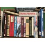 MILITARY/WAR BOOKS. A box of c. 20 items, mainly 20th C.