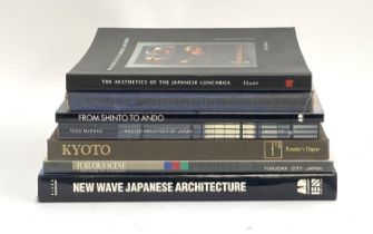 JAPANESE ARCHITECTURE BOOKS (mainly). To include, KUROKAWA, 'New Wave Japanese Architecture',