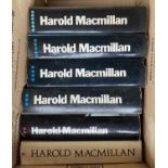 BOOKS, HAROLD MACMILLAN MEMOIRS, COMPLETE. Six volumes of Harold MACMILLAN'S 'Memoirs'. All 1st