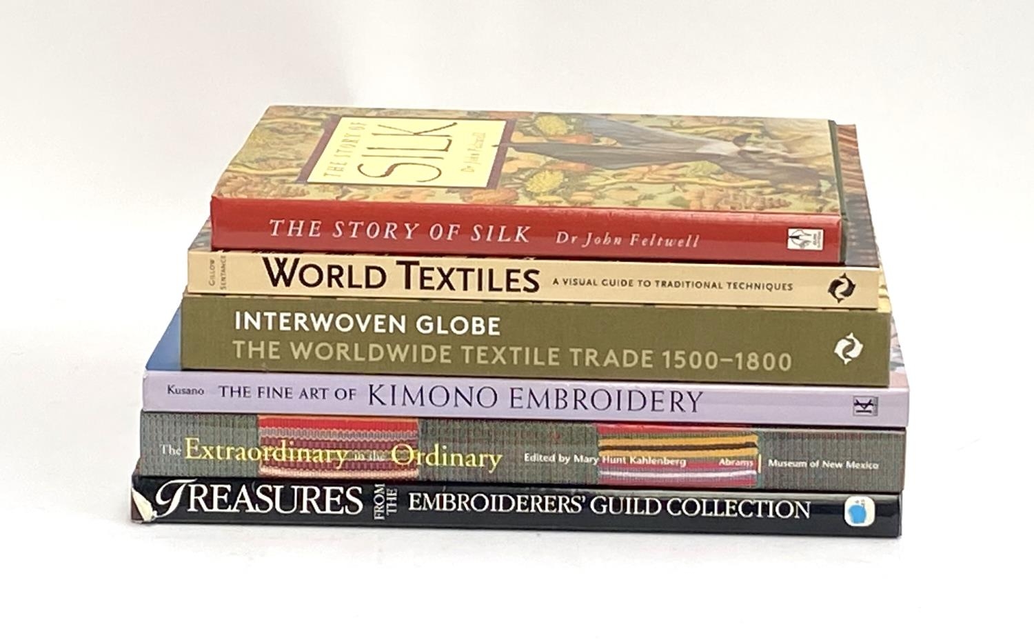 BOOKS, TEXTILES and EMBROIDERY. To include: PECK, Amelia (ed.), 'Interwoven Globe, The World Textile