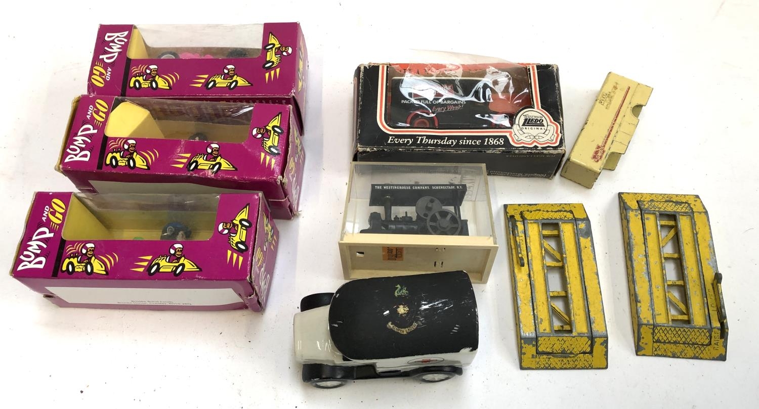 A large quantity of play worn die cast model vehicles, mainly Dinky, to include TV mobile control - Image 6 of 6