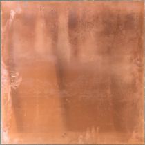 A square sheet of copper, 61x61cm