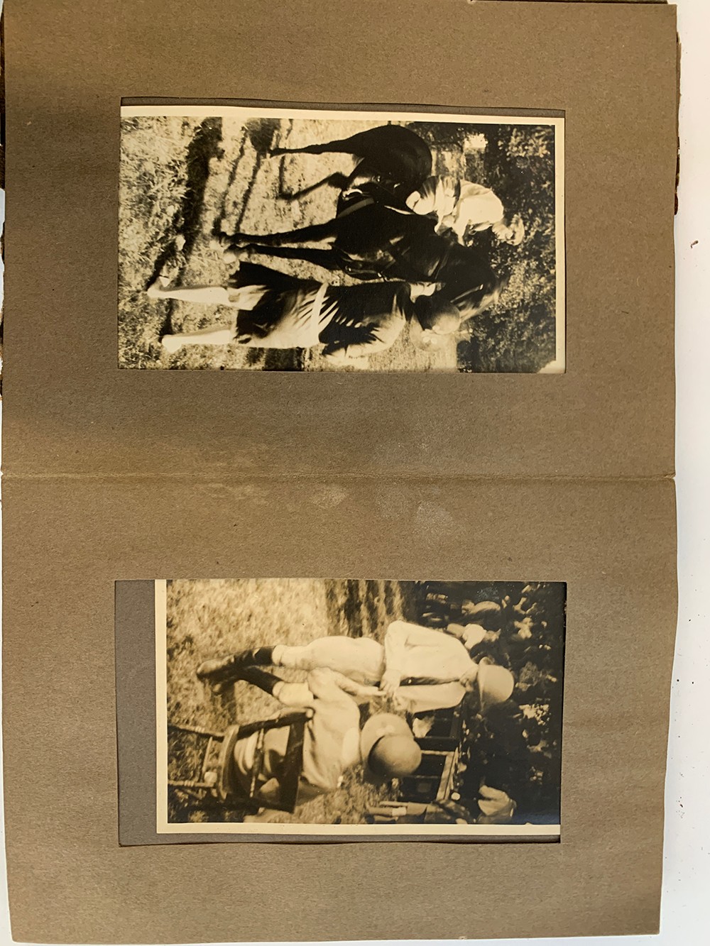 A small photograph album containing 20 photographs. c.1930, mainly equestrian interest, to include - Image 5 of 12
