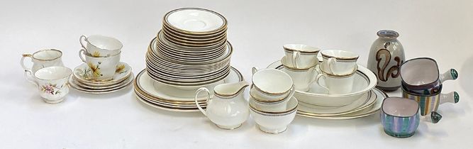 A Royal Doulton 'Pavanne' part dinner service, together with Royal Standard 'Brown Eyed Susan',