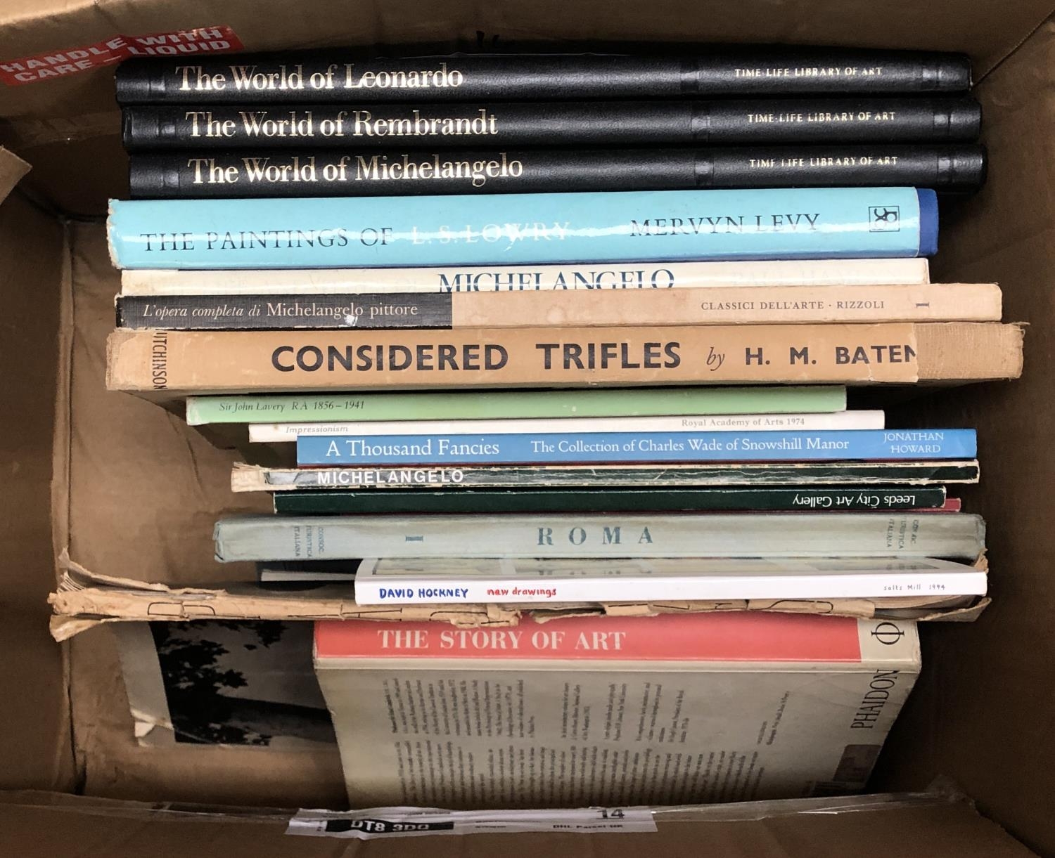 A quantity of various artist, art gallery, and art history books; together with various misc - Image 2 of 2