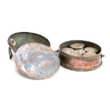 An Eastern copper circular spice box, 32cmW