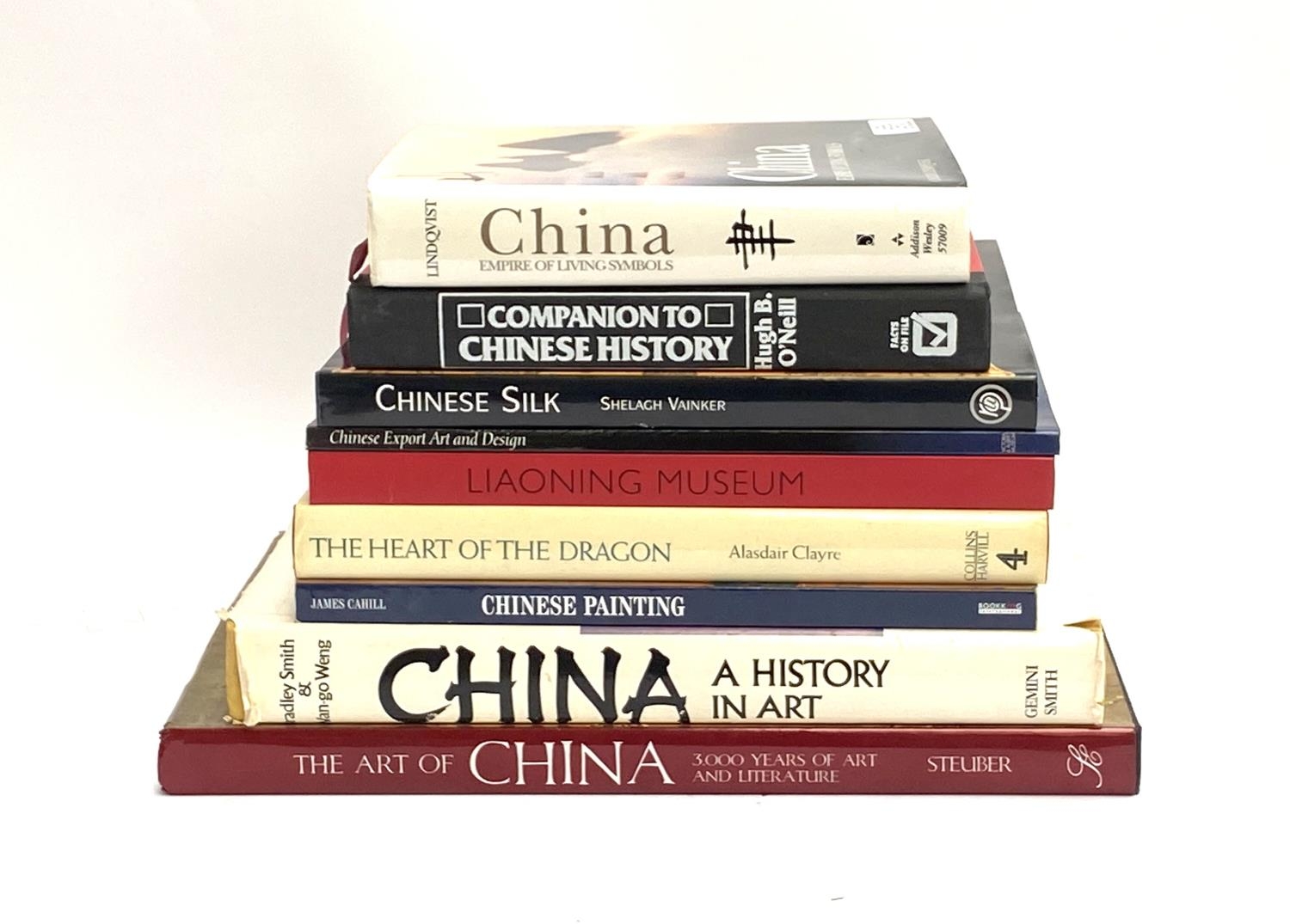 BOOKS, CHINA. To include. LINDQVIST, 'China, Empire of Living Symbols', Addison Wesley; SMITH/